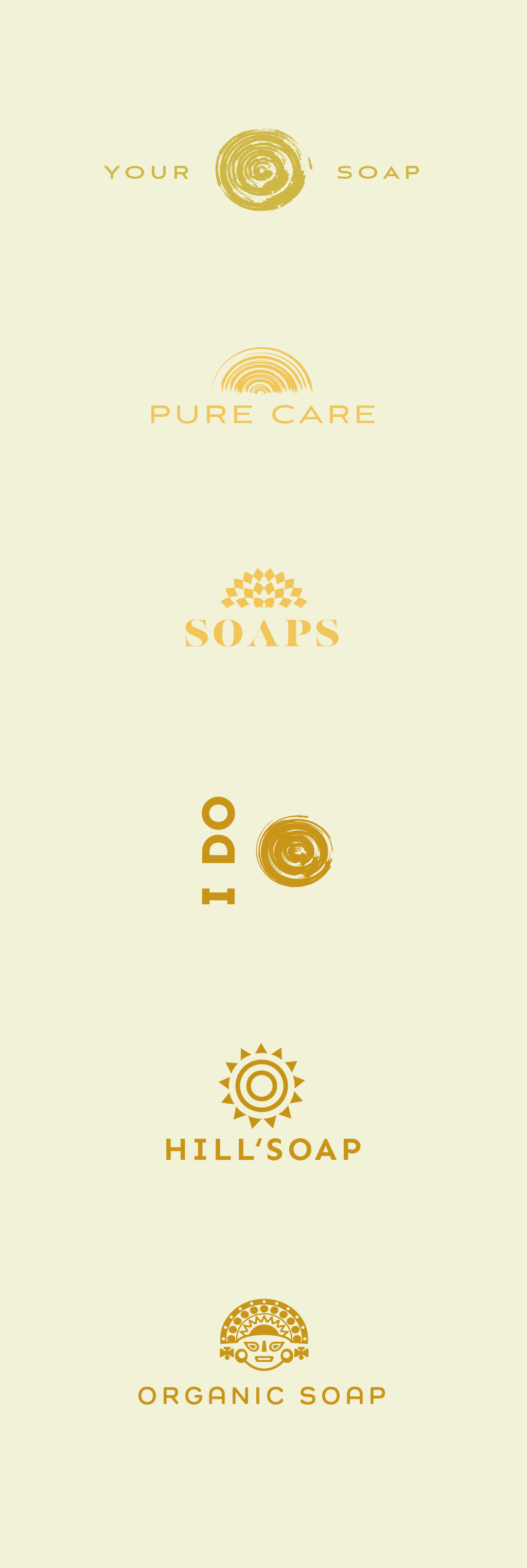 Logofolio. Logo Design für ein Exotic Soap StartUp.