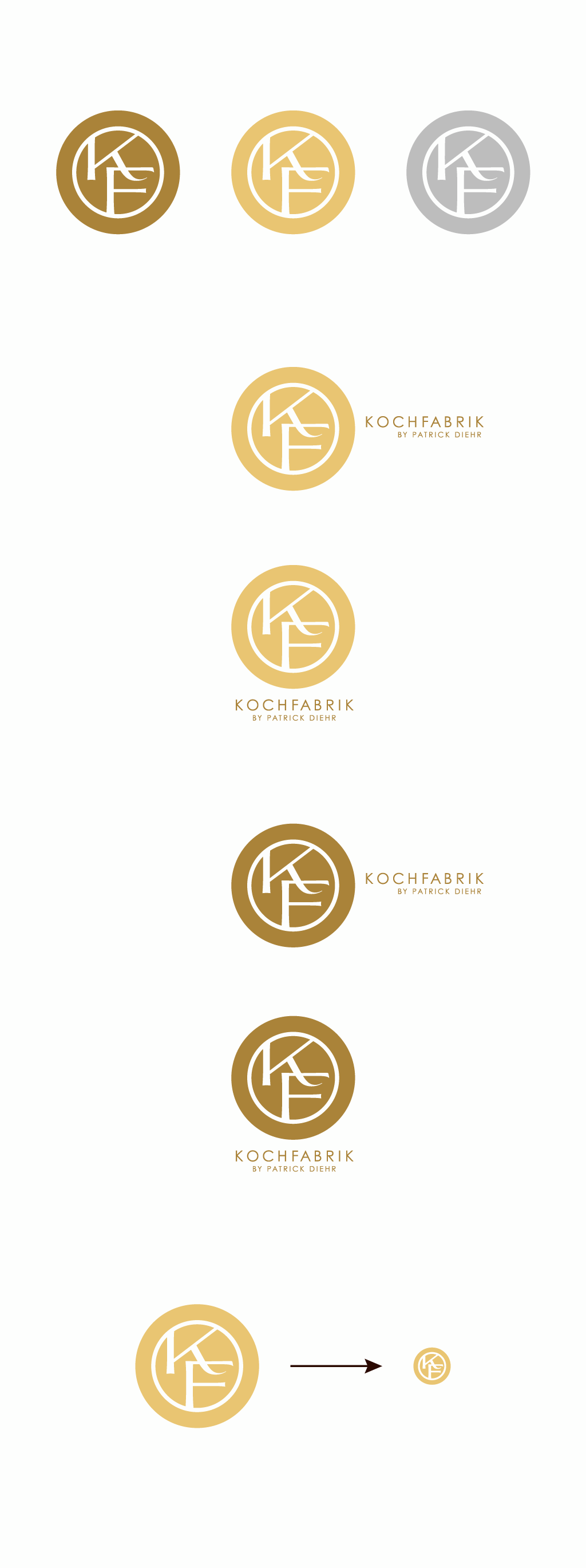 Logofolio. Logo Design für ein Food&Event Unternehmen